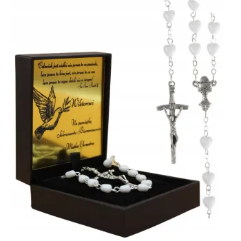 Różaniec z Grawerem – Idealny Prezent na Bierzmowanie i Komunię